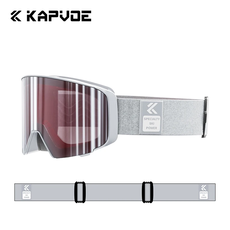 Kapvoe UV400 фотохромная защита цветные лыжные очки зимние лыжные спортивные очки для сноуборда и снегохода противотуманные линзы 
Kapvoe UV400 фотохромная защита цветные лыжные очки зимние лыжные спортивные очки для сноуборда и снегохода противотуманные линзы