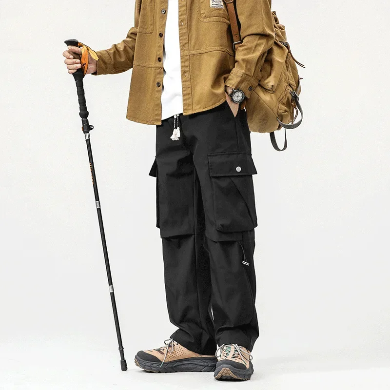 HOUZHOU Outdoor Cargo Pants Men Wide Leg Trousers Hip Hop Parachute Male Climbing Japanese Streetwear Vintage Safari Style
HOUZHOU Outdoor Cargo Pants Men Wide Leg Trousers Hip Hop Parachute Male Climbing Japanese Streetwear Vintage Safari Style