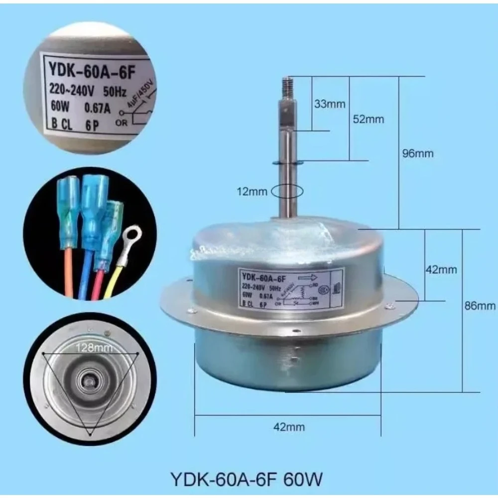 New YDK-60-6B YDK-60B-6F Chigao Outdoor AC Fan YDK-60A-6F YDK-60A-6H YDK-60A-6C YDK-60B-6C
New YDK-60-6B YDK-60B-6F Chigao Outdoor AC Fan YDK-60A-6F YDK-60A-6H YDK-60A-6C YDK-60B-6C