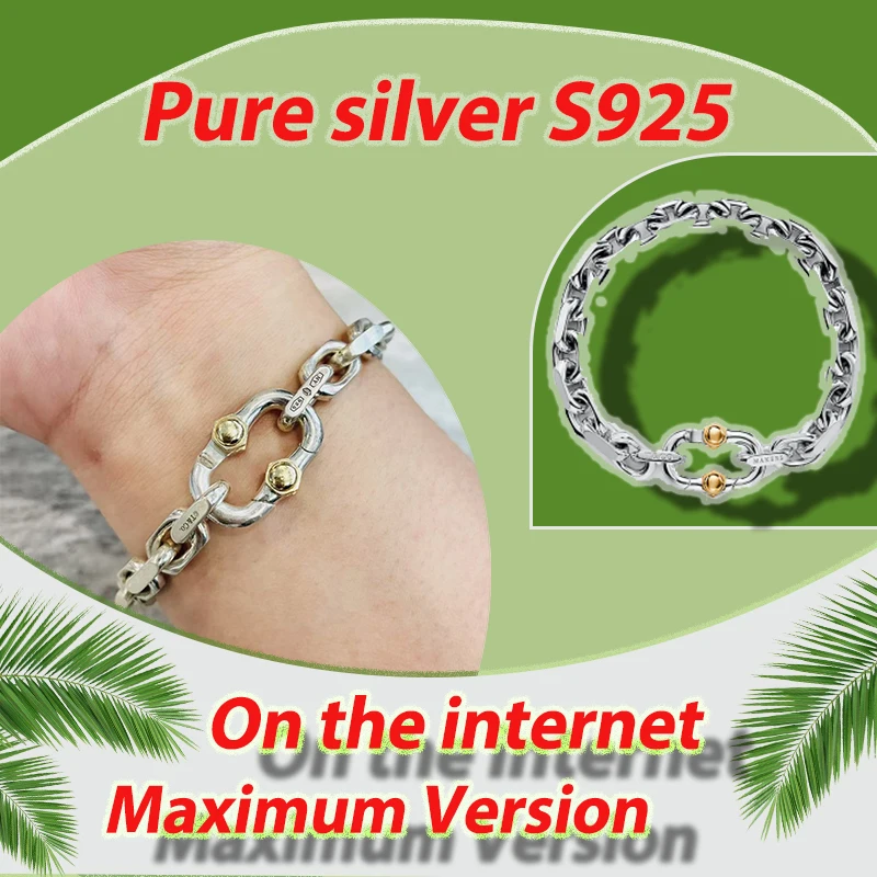 Design photosensitive surface niche bracelet pure silver S925 trendy temperament neutral bracelet TCO series holiday gift
Design photosensitive surface niche bracelet pure silver S925 trendy temperament neutral bracelet TCO series holiday gift
