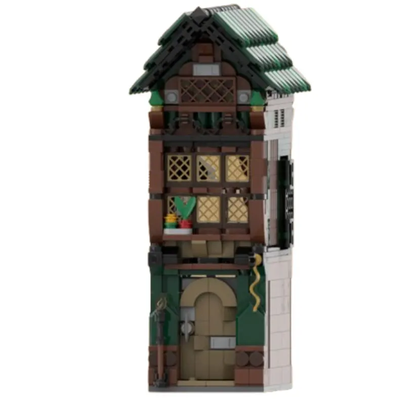 Spot MOC-164140 709 шт. Средневековый Inn DIY сборка мелких частиц строительные блоки развивающая игрушка модель подарочный набор украшений
Spot MOC-164140 709 шт. Средневековый Inn DIY сборка мелких частиц строительные блоки развивающая игрушка модель подарочный набор украшений