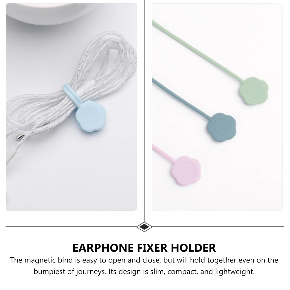 6pcs Magnetic Ties Cord Organizer Headphone Fixer Holder Winder Wire Slim Compact Travel Storage
6pcs Magnetic Ties Cord Organizer Headphone Fixer Holder Winder Wire Slim Compact Travel Storage