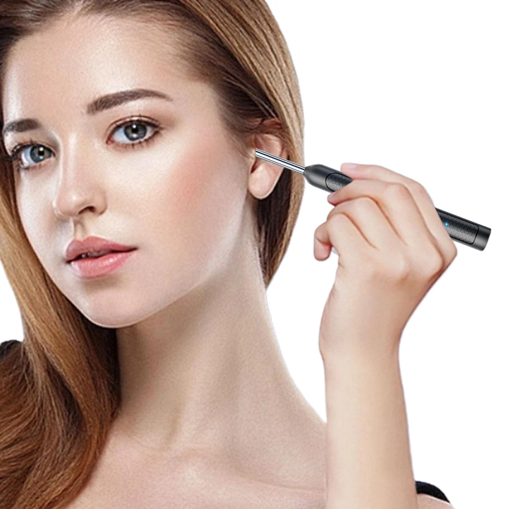 Умный визуальный очиститель ушей, перезаряжаемый набор для ухода за ушами (черный, 1 шт.)
Умный визуальный очиститель ушей, перезаряжаемый набор для ухода за ушами (черный, 1 шт.)