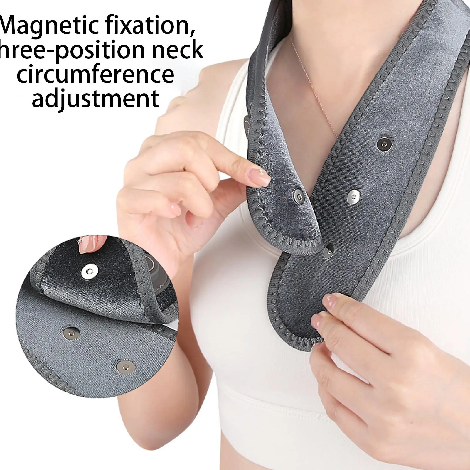 Neck Warmer Heating Pad Adjustable Ergonomic Massager Neck Heater Electric Heated Wrap For Muscle Soreness Stiffness Relaxation
Neck Warmer Heating Pad Adjustable Ergonomic Massager Neck Heater Electric Heated Wrap For Muscle Soreness Stiffness Relaxation