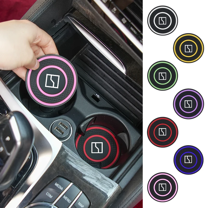 2pcs Car Cup Holder Drink Pad Anti-slip Mat Round Coaster Auto Accessories For ZEEKR 001 2021 2022 2023 Krypton
2pcs Car Cup Holder Drink Pad Anti-slip Mat Round Coaster Auto Accessories For ZEEKR 001 2021 2022 2023 Krypton