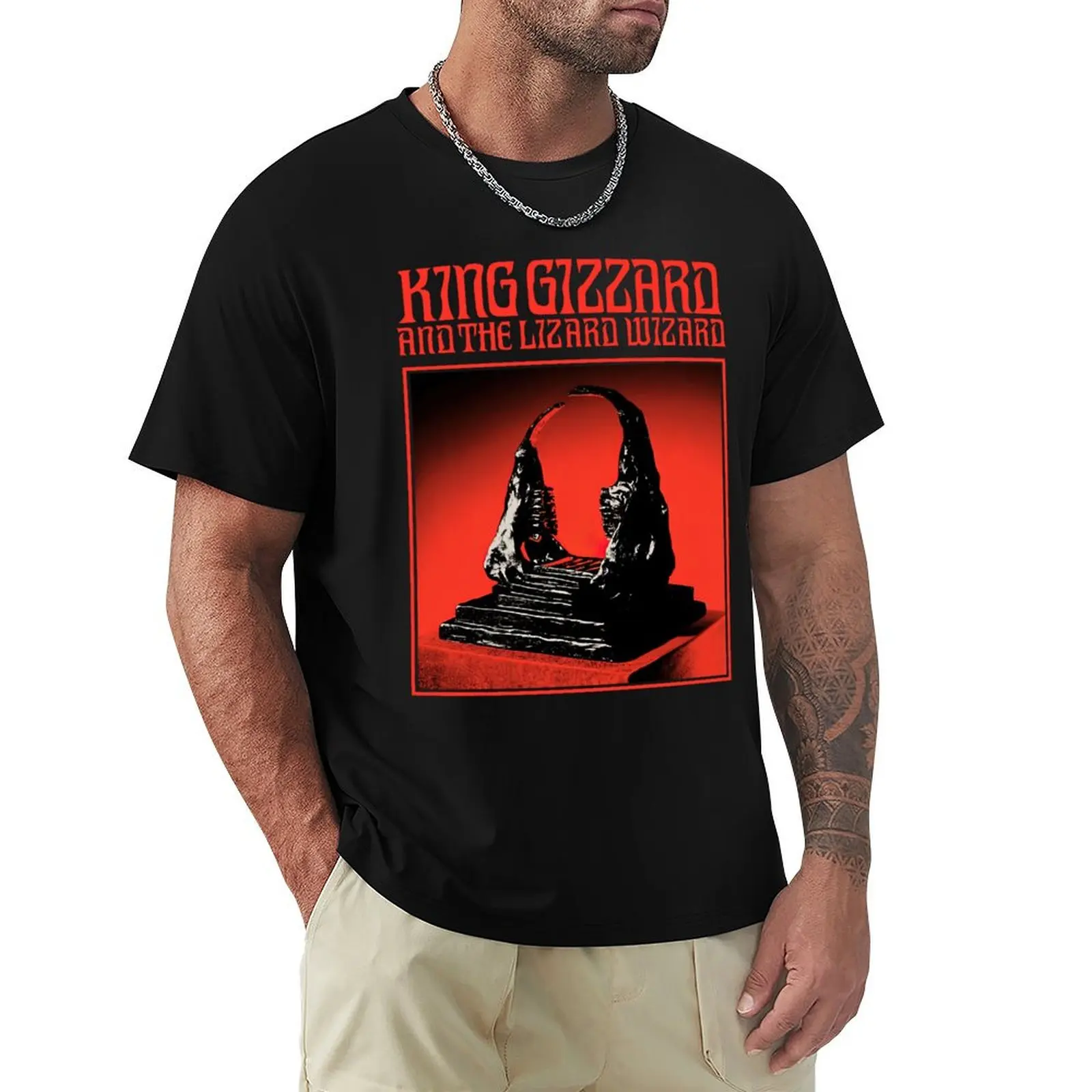 king gizzard and lizard wizard T-Shirt funny meme t-shirts funny costumes Luxury man anime shirts men
king gizzard and lizard wizard T-Shirt funny meme t-shirts funny costumes Luxury man anime shirts men