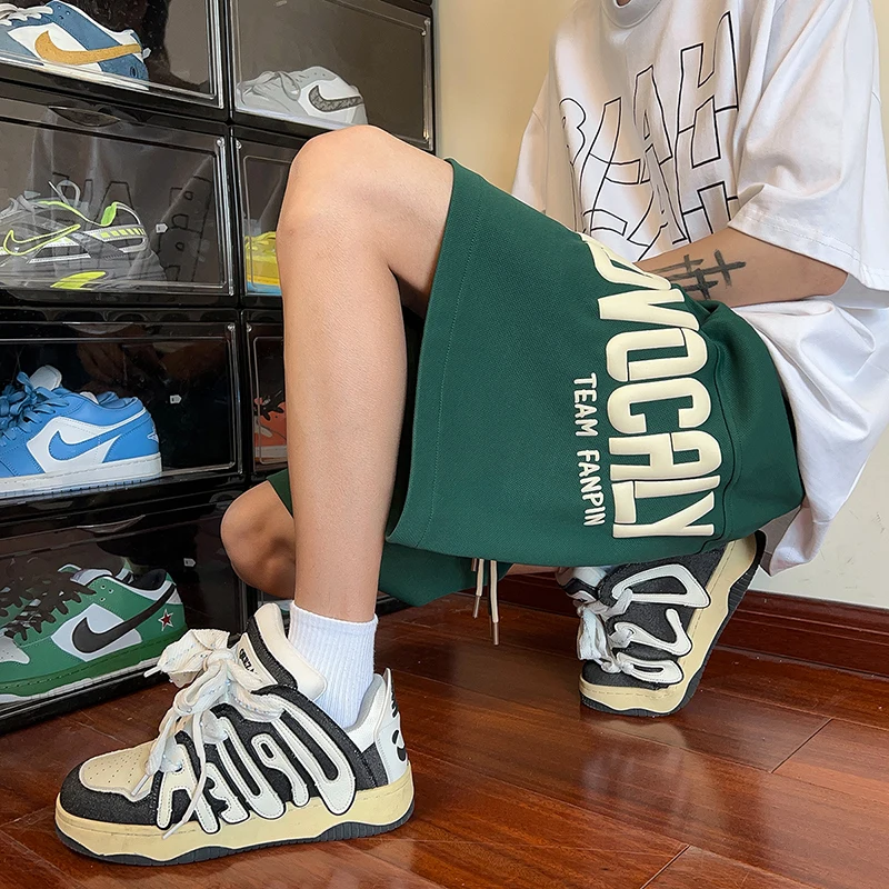 Loose Men's Summer Sport orts Casual mid Waist Pants American High Street Sle Printed Foam Faionable Youth Leisure Trou...
Loose Men's Summer Sport orts Casual mid Waist Pants American High Street Sle Printed Foam Faionable Youth Leisure Trou...