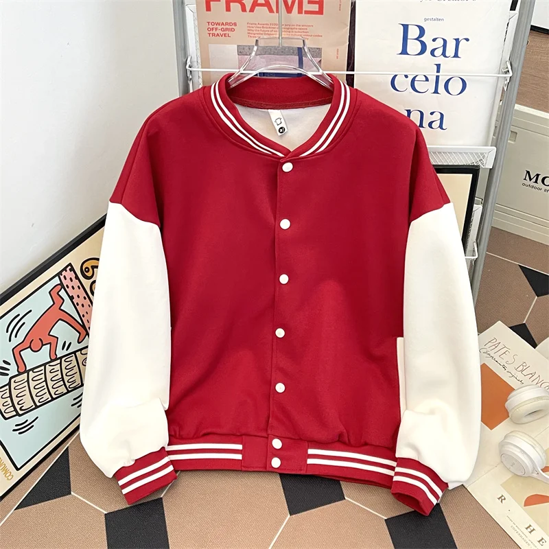 Американский Sle Baseball Jaet Thiened Fce, повседневный открытый кардиган, мужская и женская свободная посадка, модная хлопковая верхняя одежда
Американский Sle Baseball Jaet Thiened Fce, повседневный открытый кардиган, мужская и женская свободная посадка, модная хлопковая верхняя одежда