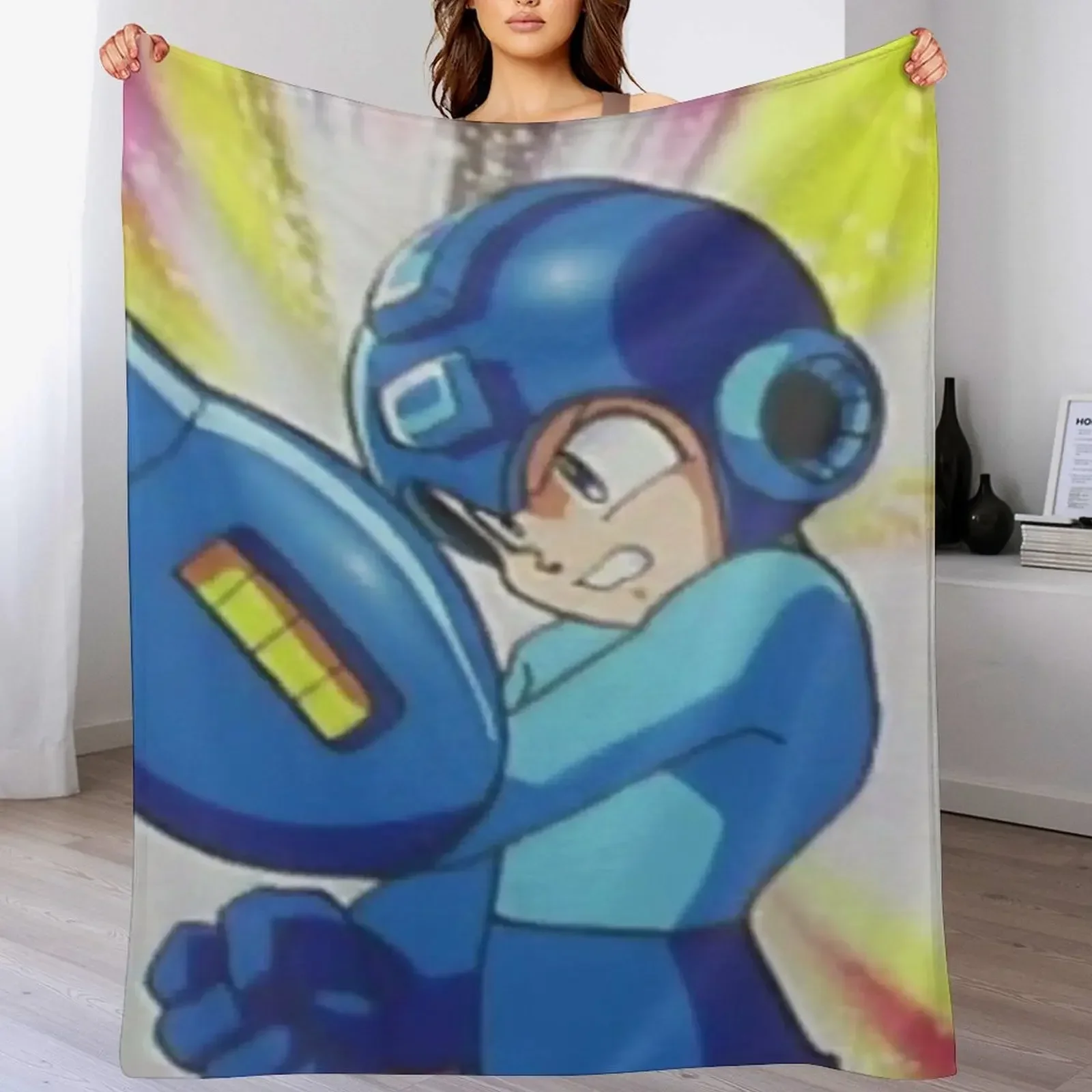 New Mega Man 8 Intro Throw Blanket Soft Home Decor Blanket for Couch Bedroom
New Mega Man 8 Intro Throw Blanket Soft Home Decor Blanket for Couch Bedroom
