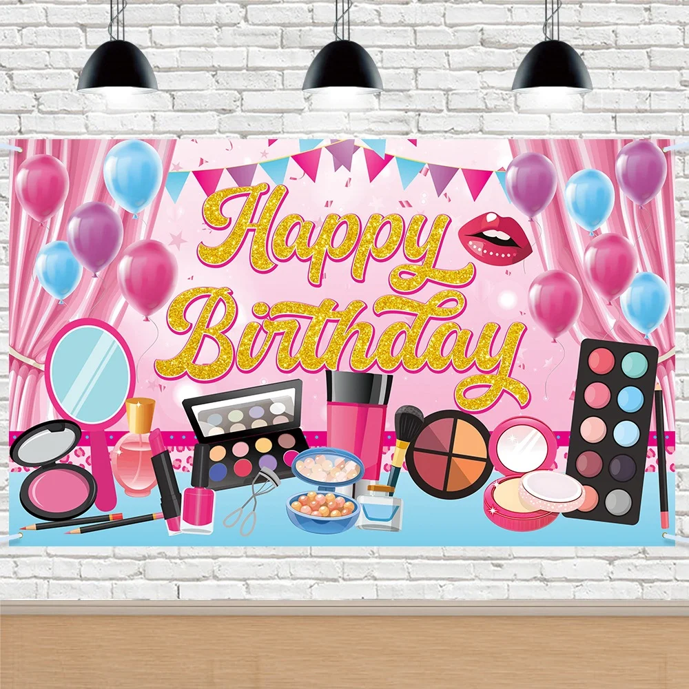 Pink Beauty Makeup Spa Theme Backdrops Sexy Ladies Adult Girl Birthday Party Decor Customized Banner Women Portrait Photo Studio
Pink Beauty Makeup Spa Theme Backdrops Sexy Ladies Adult Girl Birthday Party Decor Customized Banner Women Portrait Photo Studio