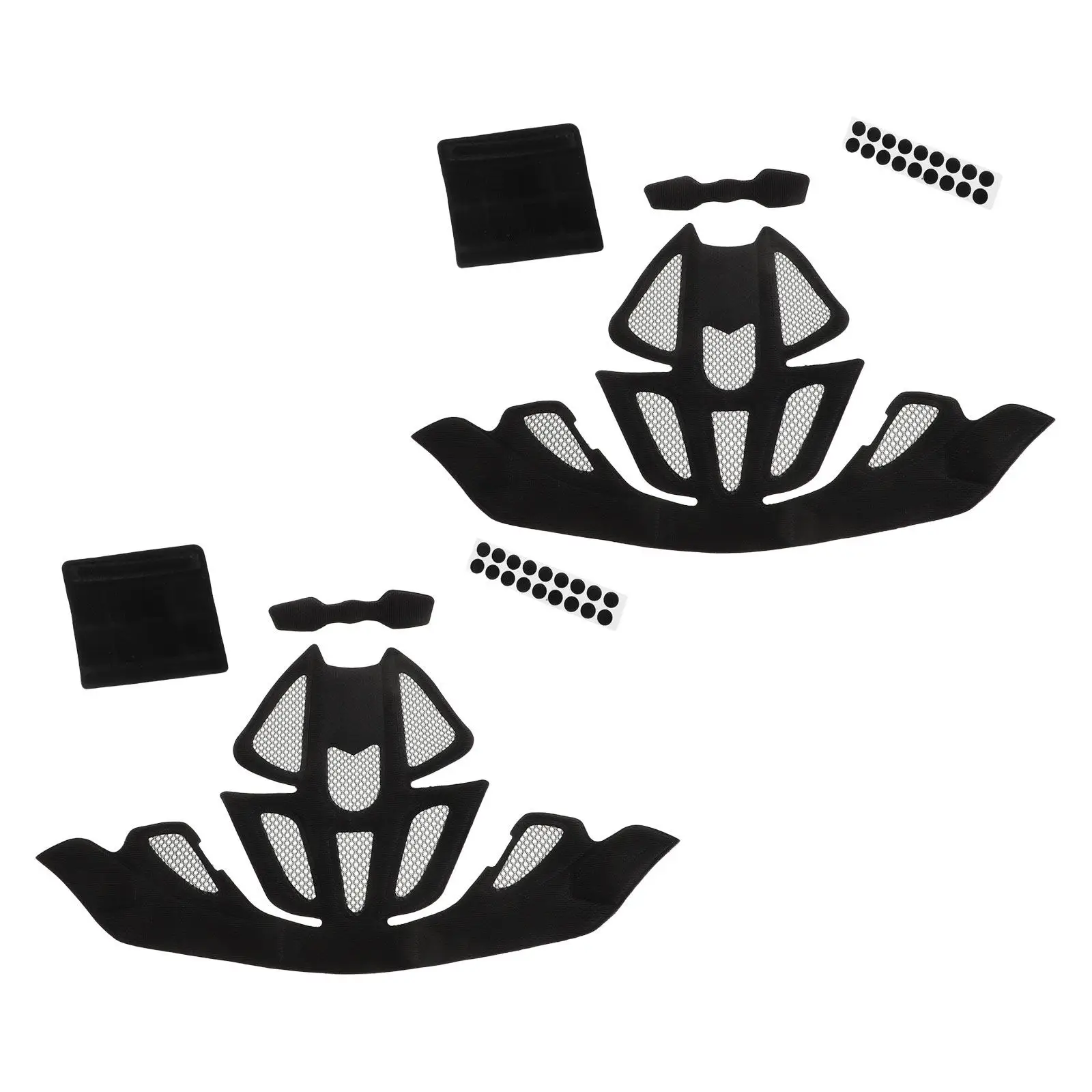 2Sets Cycling Padding Kit - Breathable Shock Absorbing Sponge Pads for Bike Electric Motorcycle Helmets Inner Lining
2Sets Cycling Padding Kit - Breathable Shock Absorbing Sponge Pads for Bike Electric Motorcycle Helmets Inner Lining