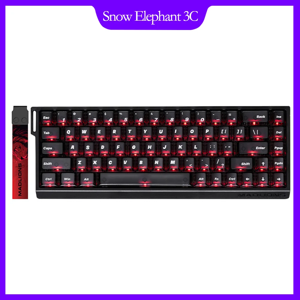 FGG MADLIONS MAD68 HE Клавиатура с эффектом Холла Высокопроизводительная механическая клавиатура 8000 Гц Магнитный переключатель Игровой офис
FGG MADLIONS MAD68 HE Клавиатура с эффектом Холла Высокопроизводительная механическая клавиатура 8000 Гц Магнитный переключатель Игровой офис