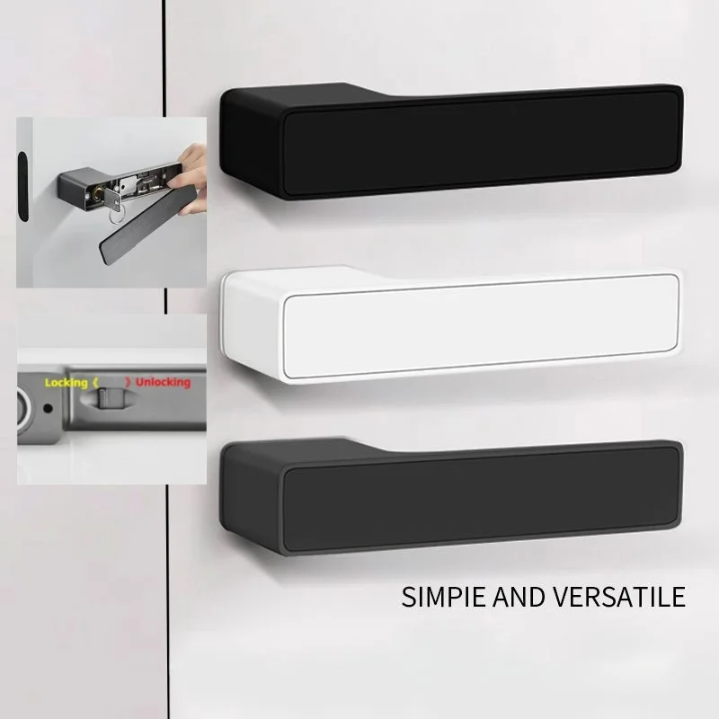Hidden Magnetic Door Lock Set with Keys Handles for Home Apartment Office Front Door Bedroom Front Door Lock Handle
Hidden Magnetic Door Lock Set with Keys Handles for Home Apartment Office Front Door Bedroom Front Door Lock Handle