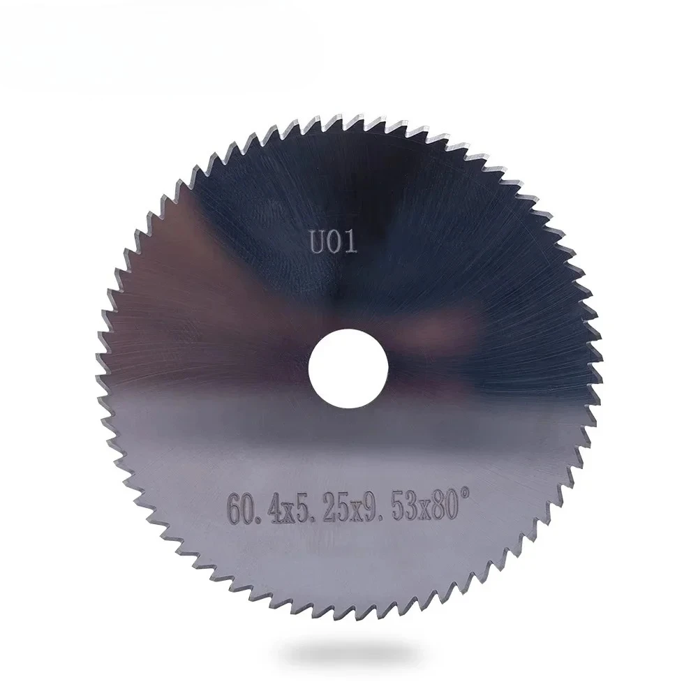 60.4X5.25X9.53mm*80 Degrees U01 HSS Key Cutter Saw Blade For UNOCODE 299 399 DELTA PLUS LEONARDO ULTERCODE
60.4X5.25X9.53mm*80 Degrees U01 HSS Key Cutter Saw Blade For UNOCODE 299 399 DELTA PLUS LEONARDO ULTERCODE