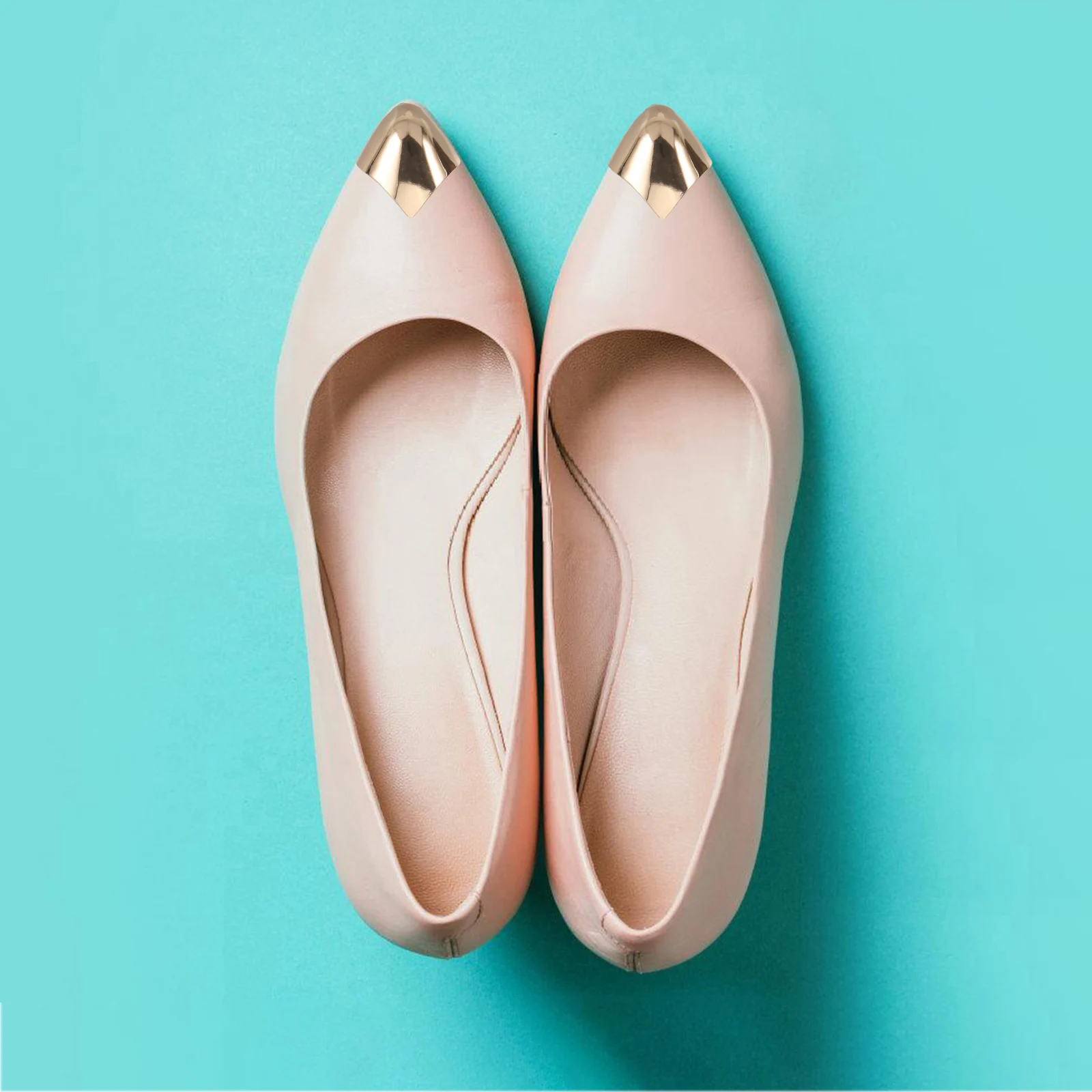 2 Pairs Metal Toe Protectors for High Heels Shoe Pointed Covers 07 Gold Gun Reusable Decorative Heel Boot Tips Protector Shoe
2 Pairs Metal Toe Protectors for High Heels Shoe Pointed Covers 07 Gold Gun Reusable Decorative Heel Boot Tips Protector Shoe