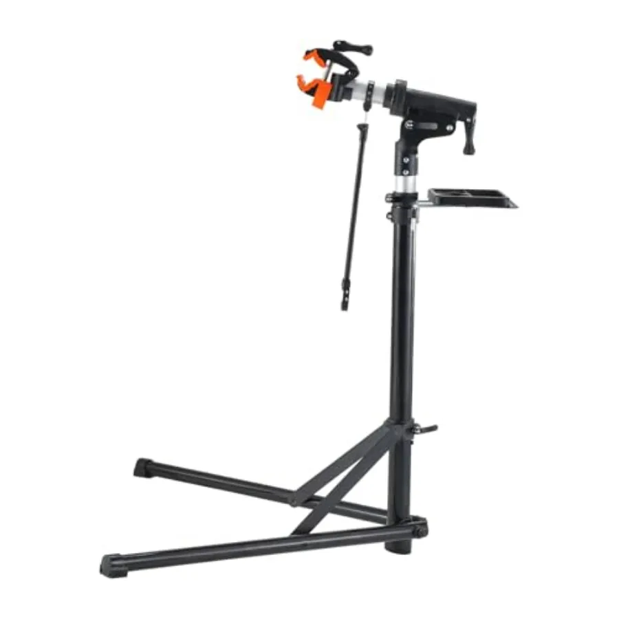 Bike Repair Stand for home and shops, heavy-duty aluminum, silver, 66 lbs capacity, adjustable height with magnetic tool tray a
Bike Repair Stand for home and shops, heavy-duty aluminum, silver, 66 lbs capacity, adjustable height with magnetic tool tray a