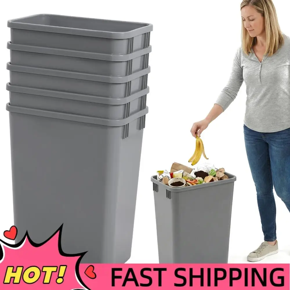 10 Pack 35 QT Pull Out Trash Can Easy To Clean Pull Out Under Sink Garbage Bin 14x18x9inch for Kitchen Workspace Bathroom Office
10 Pack 35 QT Pull Out Trash Can Easy To Clean Pull Out Under Sink Garbage Bin 14x18x9inch for Kitchen Workspace Bathroom Office