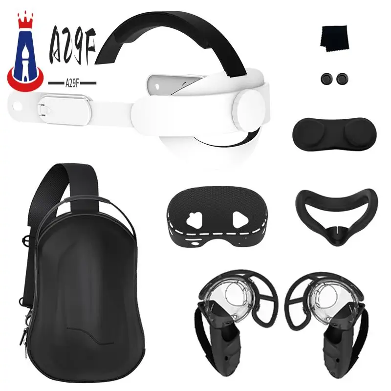 A29F-For Quest 3S Elite Head Strap With Host Protective Cover Controller Protector And Lens Cover For Quest 3S Accessories 
A29F-For Quest 3S Elite Head Strap With Host Protective Cover Controller Protector And Lens Cover For Quest 3S Accessories