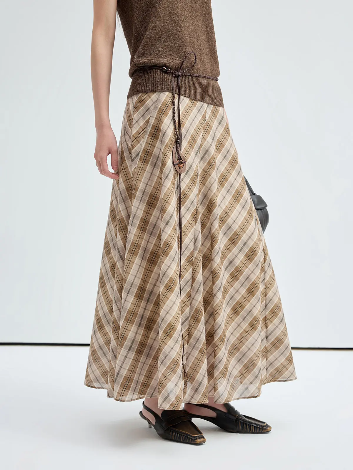 Limited Time: Comfortable Full Cotton Plaid Print Lightweight Midi Umbrella Skirt Asymmetrical Cut Casual mid Waist Design
Limited Time: Comfortable Full Cotton Plaid Print Lightweight Midi Umbrella Skirt Asymmetrical Cut Casual mid Waist Design