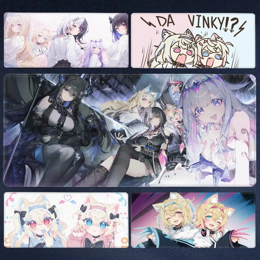 Oversized Hololive popular virtual artist FUWAMOCO mousepad anime girl game keyboard pad cute lock edge deskmat rubber mouse pad
Oversized Hololive popular virtual artist FUWAMOCO mousepad anime girl game keyboard pad cute lock edge deskmat rubber mouse pad