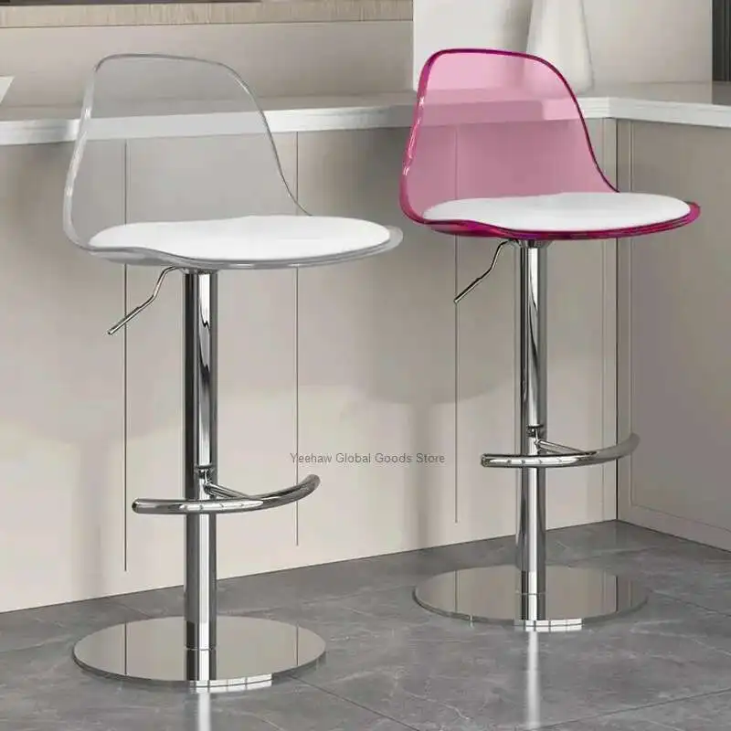 Waterproof Lift Modern Bar Plastic Low Transparent Design Counter Swivel Chair Metal Minimalist Lounge Sandalye Furniture
Waterproof Lift Modern Bar Plastic Low Transparent Design Counter Swivel Chair Metal Minimalist Lounge Sandalye Furniture