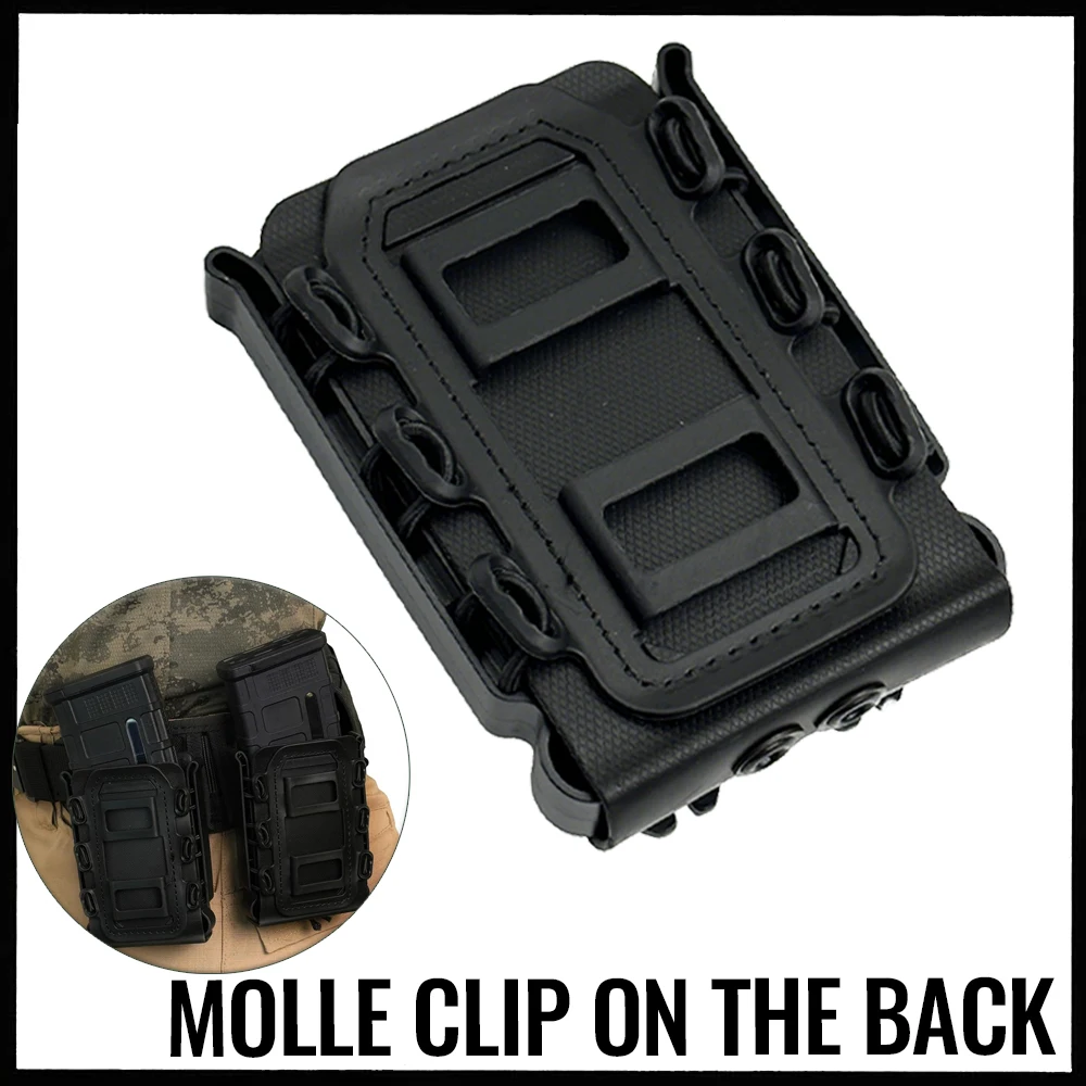 Быстросъемный подсумок для магазинов 5.56 мм и 7.62 мм с креплением на ремень Molle, мягкий чехол-держатель для магазинов винтовки
Быстросъемный подсумок для магазинов 5.56 мм и 7.62 мм с креплением на ремень Molle, мягкий чехол-держатель для магазинов винтовки