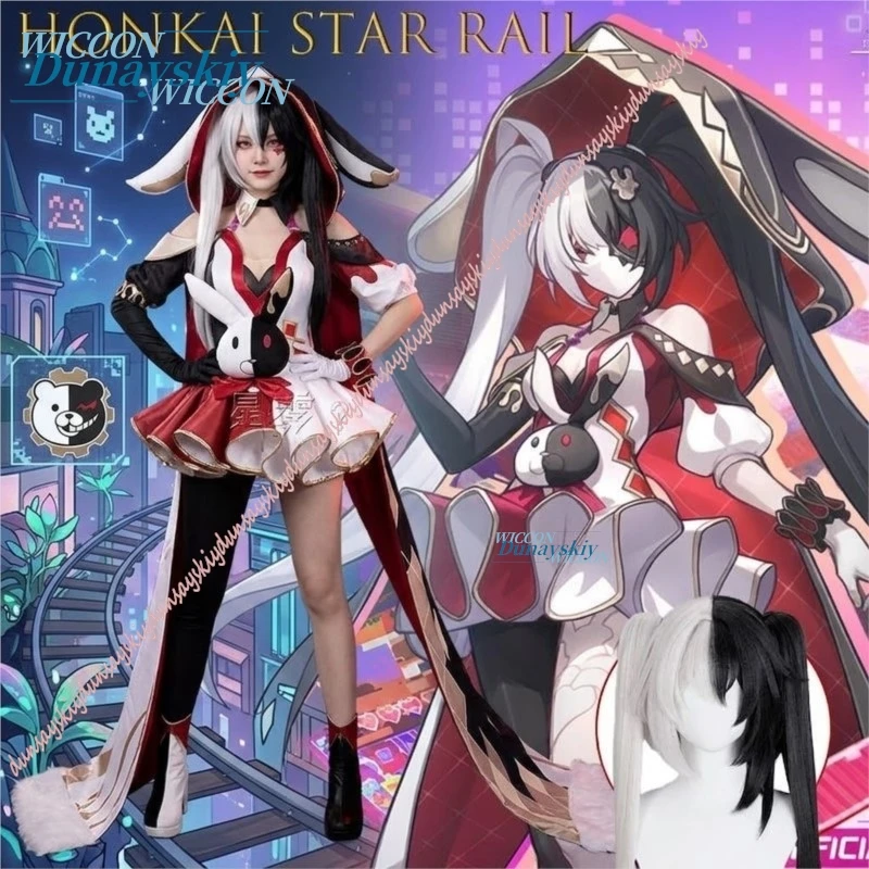 Костюм для косплея по игре Honkai Star Rail: Спарксикондфикция Л. Спарк, Ханаби. Полный комплект для Хэллоуин-вечеринки в стиле аниме.
Костюм для косплея по игре Honkai Star Rail: Спарксикондфикция Л. Спарк, Ханаби. Полный комплект для Хэллоуин-вечеринки в стиле аниме.