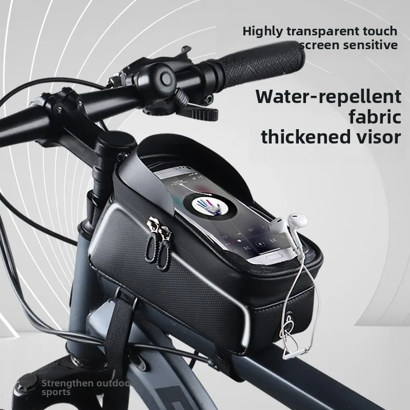 2025 New Bike Top Tube Bag Waterproof Cycling Storage Pack Touchscreen Phone Case Quick-Release Gear Bag Sports bag
2025 New Bike Top Tube Bag Waterproof Cycling Storage Pack Touchscreen Phone Case Quick-Release Gear Bag Sports bag
