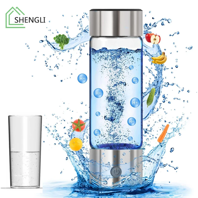 460ml Hydrogen Water Bottle Hydrogen Generator Water Cup Filter Ionizer Maker USB Hydrogen-Rich Water Portable Antioxidants
460ml Hydrogen Water Bottle Hydrogen Generator Water Cup Filter Ionizer Maker USB Hydrogen-Rich Water Portable Antioxidants