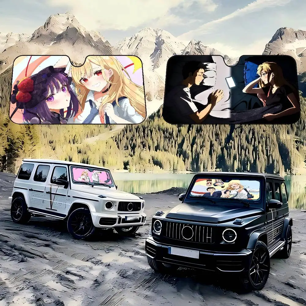 M-My D-Dress U-Up D-Darling аниме лобовое стекло автомобиля солнцезащитный козырек складной передний чехол автомобиля автомобильный солнцезащитный козырек для автомобильных аксессуаров
M-My D-Dress U-Up D-Darling аниме лобовое стекло автомобиля солнцезащитный козырек складной передний чехол автомобиля автомобильный солнцезащитный козырек для автомобильных аксессуаров