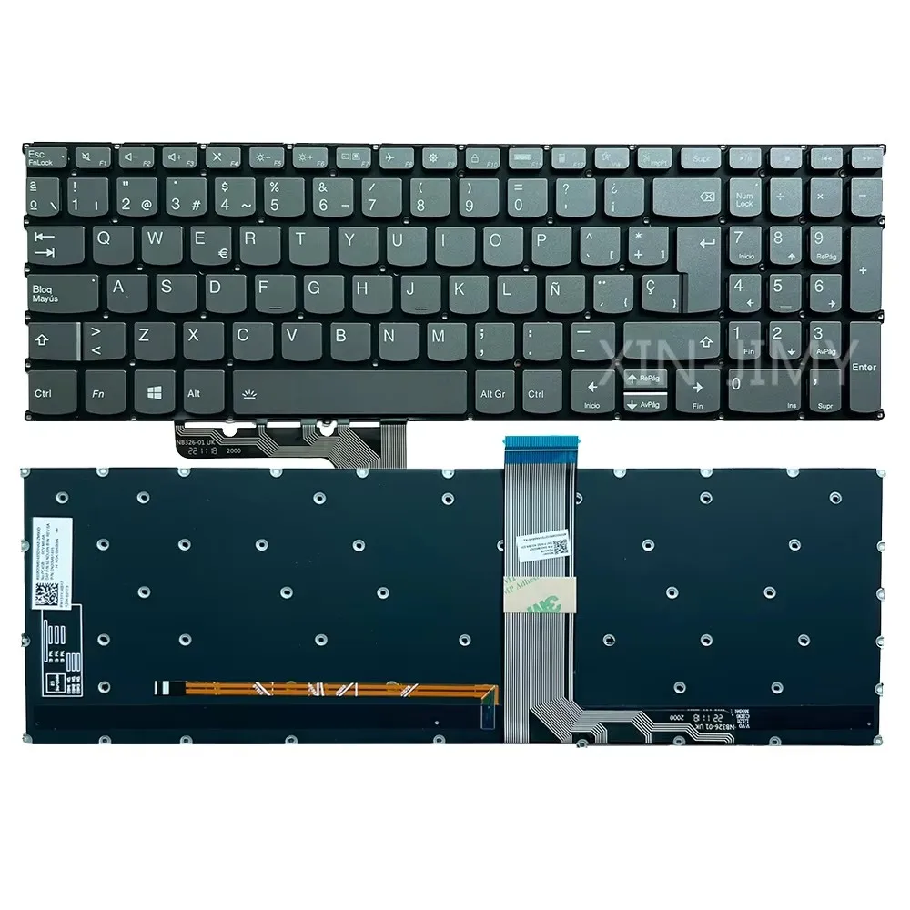 Испанская клавиатура с подсветкой для Lenovo ThinkBook 15 G5 ABP IRL 21JF 21JD, G4 IAP ABA 21DJ 21DL, G3 ACL ITL 21A4 21A5, 15P G2 ITH 21B1
Испанская клавиатура с подсветкой для Lenovo ThinkBook 15 G5 ABP IRL 21JF 21JD, G4 IAP ABA 21DJ 21DL, G3 ACL ITL 21A4 21A5, 15P G2 ITH 21B1