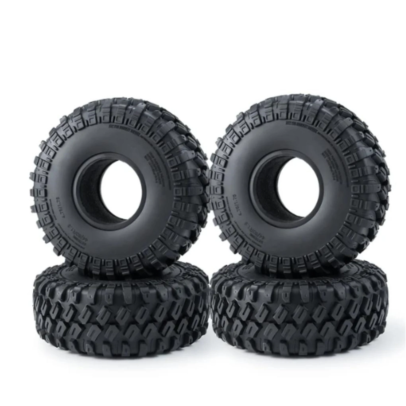 RCGOFOLLOW 1.9 Inch Crawler Wheel Tires 123mm Diameter 48mm Width 1/10 SCX10 D90 TRX4 TF2 CC01 Capra RC Car Part
RCGOFOLLOW 1.9 Inch Crawler Wheel Tires 123mm Diameter 48mm Width 1/10 SCX10 D90 TRX4 TF2 CC01 Capra RC Car Part