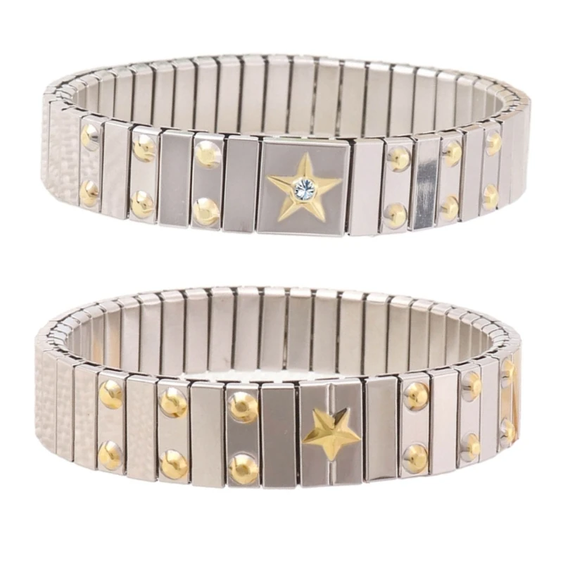 Fast Reach Stainless Steel Elastic Bracelet Simple Designs Vintage Bangle Waterproof Jewelry
Fast Reach Stainless Steel Elastic Bracelet Simple Designs Vintage Bangle Waterproof Jewelry