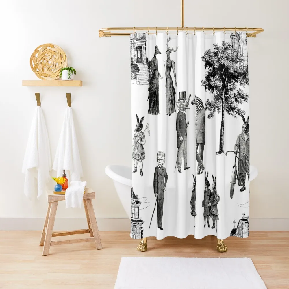 victorian animals toile antique Shower Curtain Waterproof Bath And Anti-Mold Funny Shower Curtain
victorian animals toile antique Shower Curtain Waterproof Bath And Anti-Mold Funny Shower Curtain