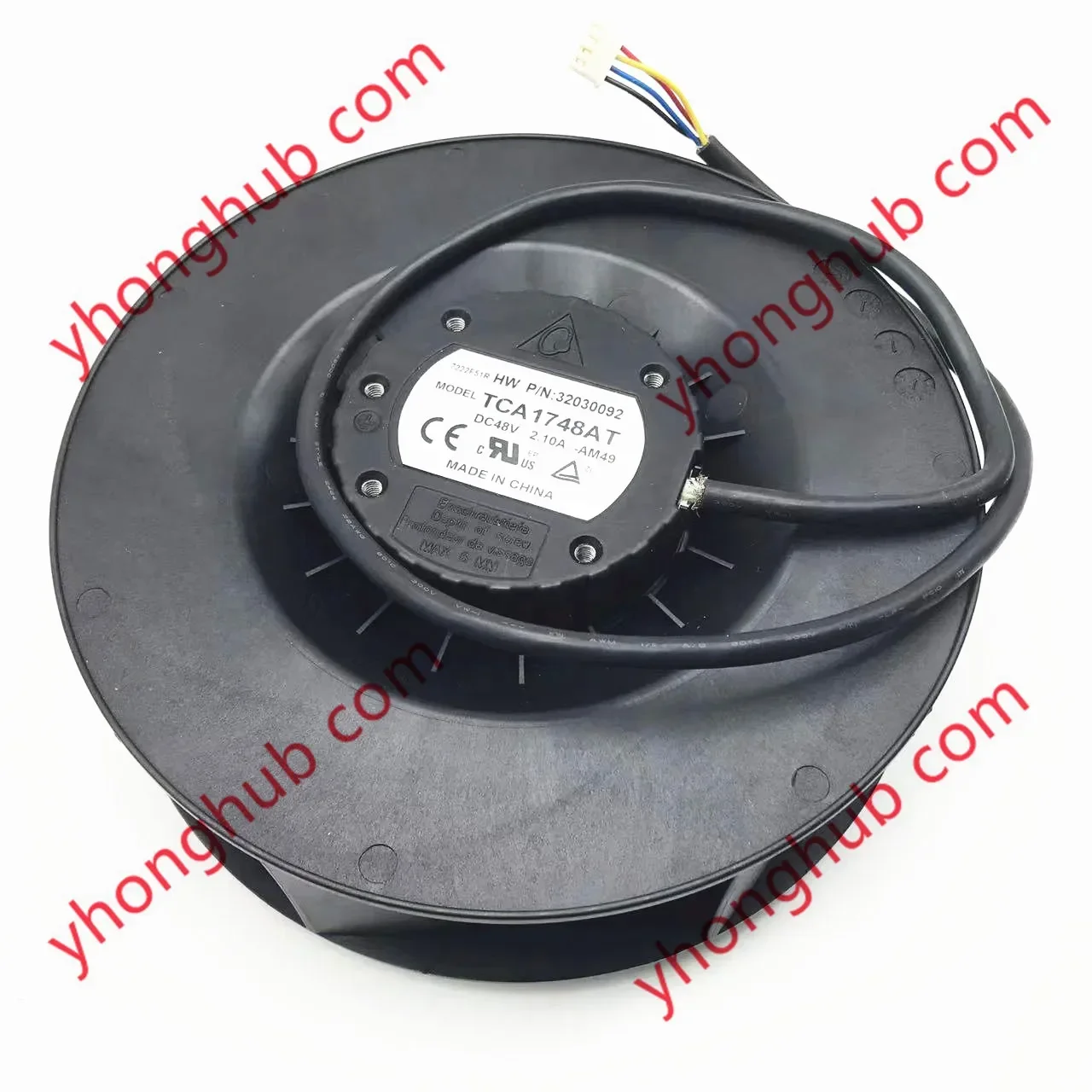 Delta Electronics TCA1748AT AM49 DC 48 В 2,10 А 175x175x70 мм 4-проводной охлаждающий вентилятор для сервера
Delta Electronics TCA1748AT AM49 DC 48 В 2,10 А 175x175x70 мм 4-проводной охлаждающий вентилятор для сервера