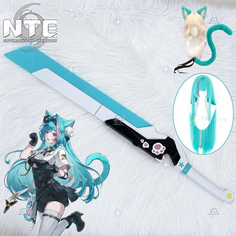 Game Neverness to Everness Mint Cosplay Prop Ear Tail Headwear NTE Mint Role Play Wig Hand Props For Hallowmas Party Adult Women
Game Neverness to Everness Mint Cosplay Prop Ear Tail Headwear NTE Mint Role Play Wig Hand Props For Hallowmas Party Adult Women