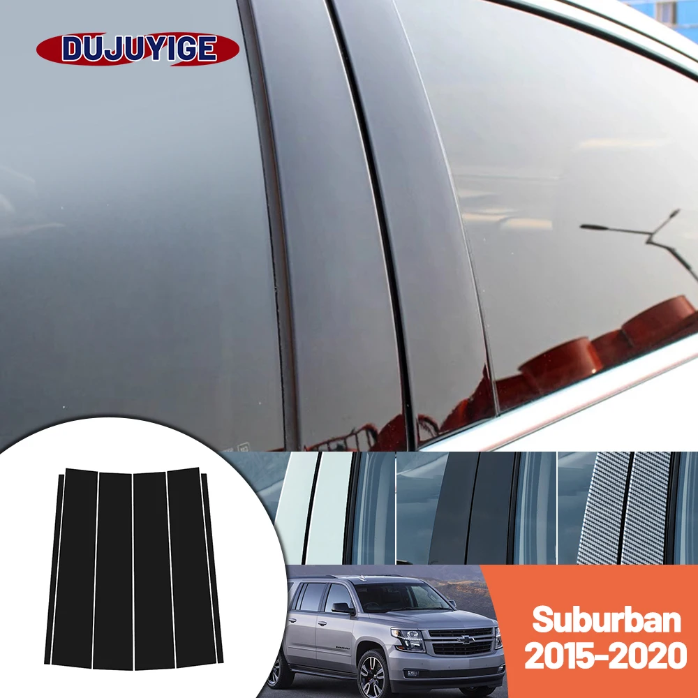 1Bright black carbon fiber door and window B C Pillar sticker suitable For Chevrolet Suburban 2015-2020 2016 2017 2018 2019
1Bright black carbon fiber door and window B C Pillar sticker suitable For Chevrolet Suburban 2015-2020 2016 2017 2018 2019