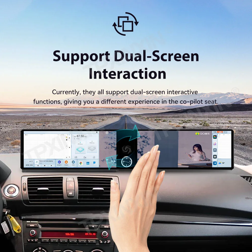 Android Auto Carplay Stereo For BMW 1 Series E87/E81 2006-2011 Car Radio GPS Navigation Multimedia Player DSP 24.6" Dual Screen
Android Auto Carplay Stereo For BMW 1 Series E87/E81 2006-2011 Car Radio GPS Navigation Multimedia Player DSP 24.6" Dual Screen