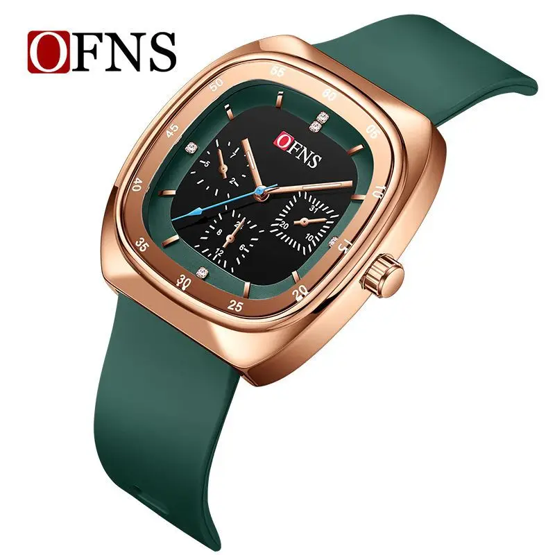 Квадратные кварцевые часы OFNS, популярные в стране, молодежные кварцевые часы, стильные и универсальные часы.
Квадратные кварцевые часы OFNS, популярные в стране, молодежные кварцевые часы, стильные и универсальные часы.