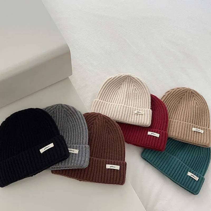 Korea Baby Knitted Hat With Label Chidlren Letter Wool Hat Autumn Winter Warmth Baby Beanie Ear Protection Caps 2023
Korea Baby Knitted Hat With Label Chidlren Letter Wool Hat Autumn Winter Warmth Baby Beanie Ear Protection Caps 2023