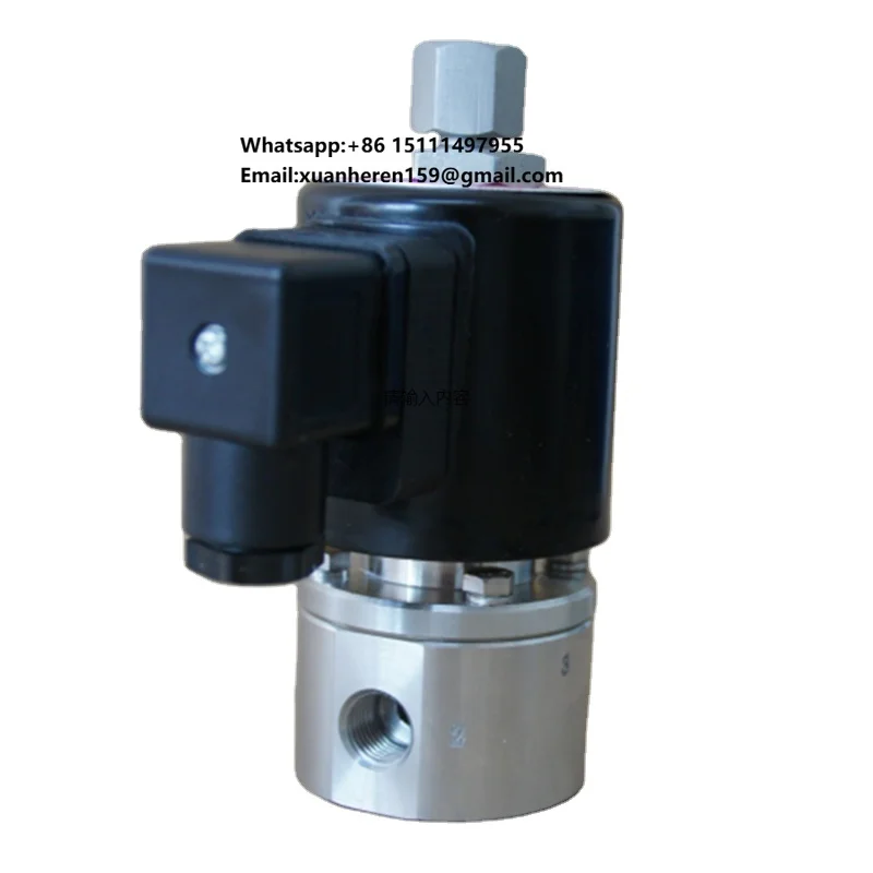 Valve Z283 Stainless Steel 3/2 Way Direct Acting Piston Operated 110v 24v 220 Volt 3 Way Solenoid Valve
Valve Z283 Stainless Steel 3/2 Way Direct Acting Piston Operated 110v 24v 220 Volt 3 Way Solenoid Valve