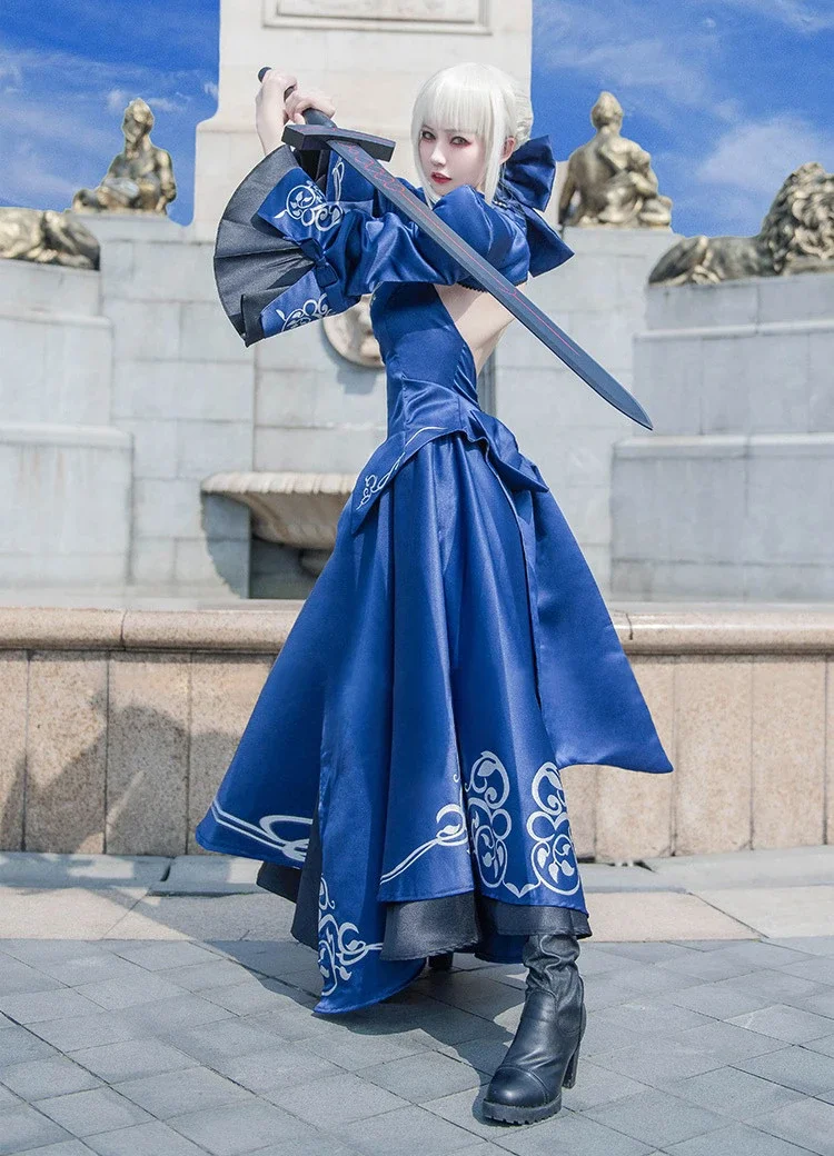 2025 new Role Play Outfit Fate Altria Pendragon Alter Saber Full Dress Uniform Outfit Anime Games Cosplay Costumes
2025 new Role Play Outfit Fate Altria Pendragon Alter Saber Full Dress Uniform Outfit Anime Games Cosplay Costumes
