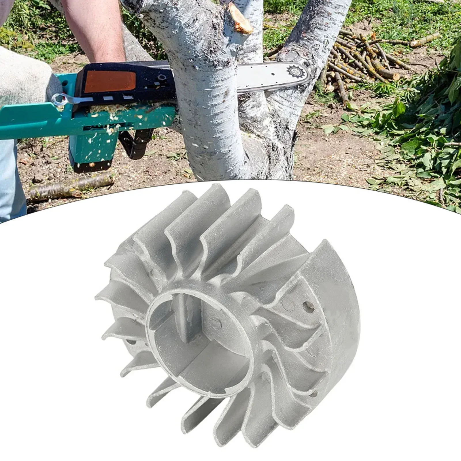 025 MS210 Flywheel Brush cutter Chainsaw Lawn mower MS230 MS250 Metal Replacement Spare parts 021 023 Practical 
025 MS210 Flywheel Brush cutter Chainsaw Lawn mower MS230 MS250 Metal Replacement Spare parts 021 023 Practical