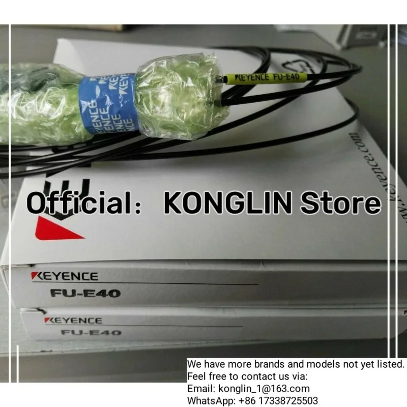 【Contact Us For Additional Models】 1PC Keyence FU-E40 Fiber Optic Sensor New FUE40
【Contact Us For Additional Models】 1PC Keyence FU-E40 Fiber Optic Sensor New FUE40