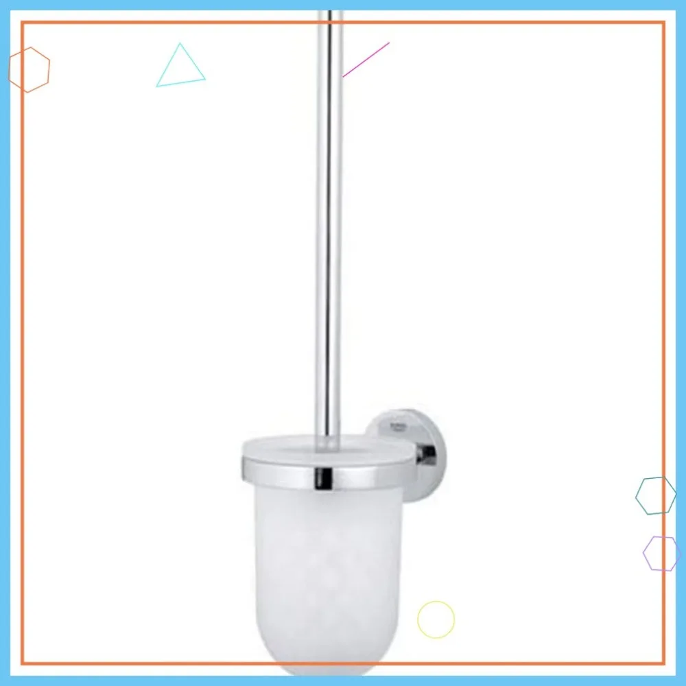 Toilet Brush Set with Holder, StarLight Chrome Finish, Compact Bathroom Accessory
Toilet Brush Set with Holder, StarLight Chrome Finish, Compact Bathroom Accessory