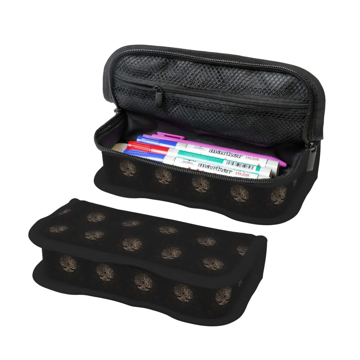 Tree Of Life With Triquetra On Futhark Pattern Pencil Case for Kids Gifts Pen Box Pencil Bag Stationery Supplies Pen Holder Bag
Tree Of Life With Triquetra On Futhark Pattern Pencil Case for Kids Gifts Pen Box Pencil Bag Stationery Supplies Pen Holder Bag
