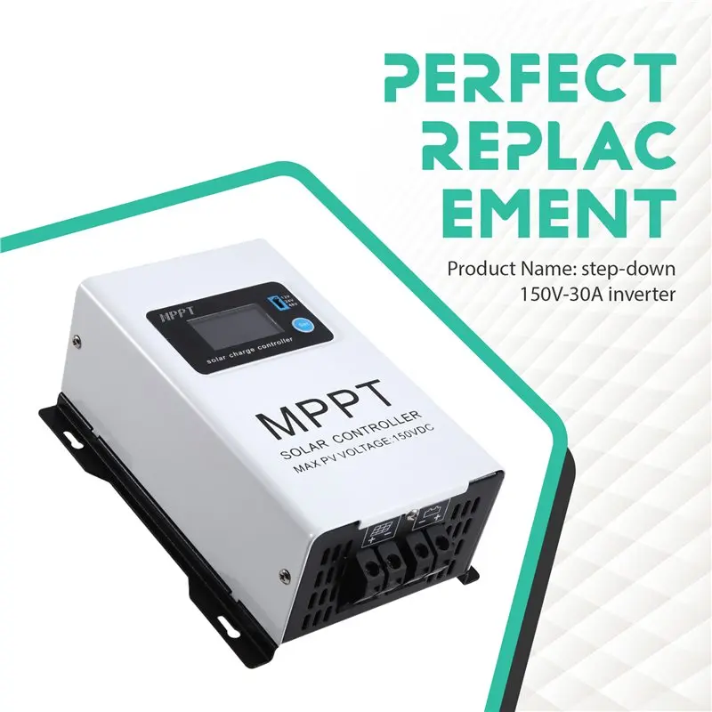 Auto Voltage Reduction Type 150V MPPT 30A Touch Control Solar For Lifepo4 Lithium GEL Lead Acid Battery Systems
Auto Voltage Reduction Type 150V MPPT 30A Touch Control Solar For Lifepo4 Lithium GEL Lead Acid Battery Systems