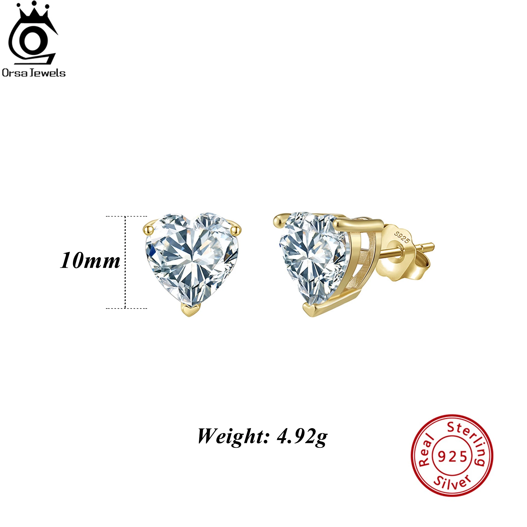 ORSA JEWELS Блестящие и романтические серьги-гвоздики из серебра 925 пробы с цирконием в форме сердца, идеальные украшения на День святого Валентина LZE55
ORSA JEWELS Блестящие и романтические серьги-гвоздики из серебра 925 пробы с цирконием в форме сердца, идеальные украшения на День святого Валентина LZE55