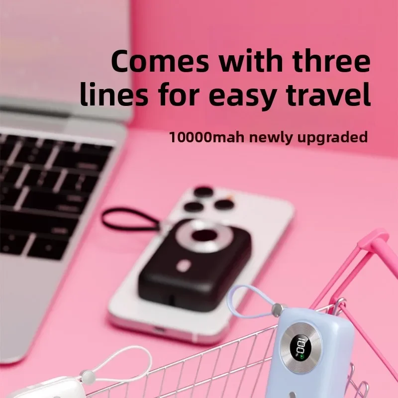 Портативный мини-аккумулятор 22.5W с быстрой зарядкой, 10000 мАч, со встроенным кабелем, внешний аккумулятор для iPhone 15, 14, 13, Xiaomi, Samsung, Huawei
Портативный мини-аккумулятор 22.5W с быстрой зарядкой, 10000 мАч, со встроенным кабелем, внешний аккумулятор для iPhone 15, 14, 13, Xiaomi, Samsung, Huawei