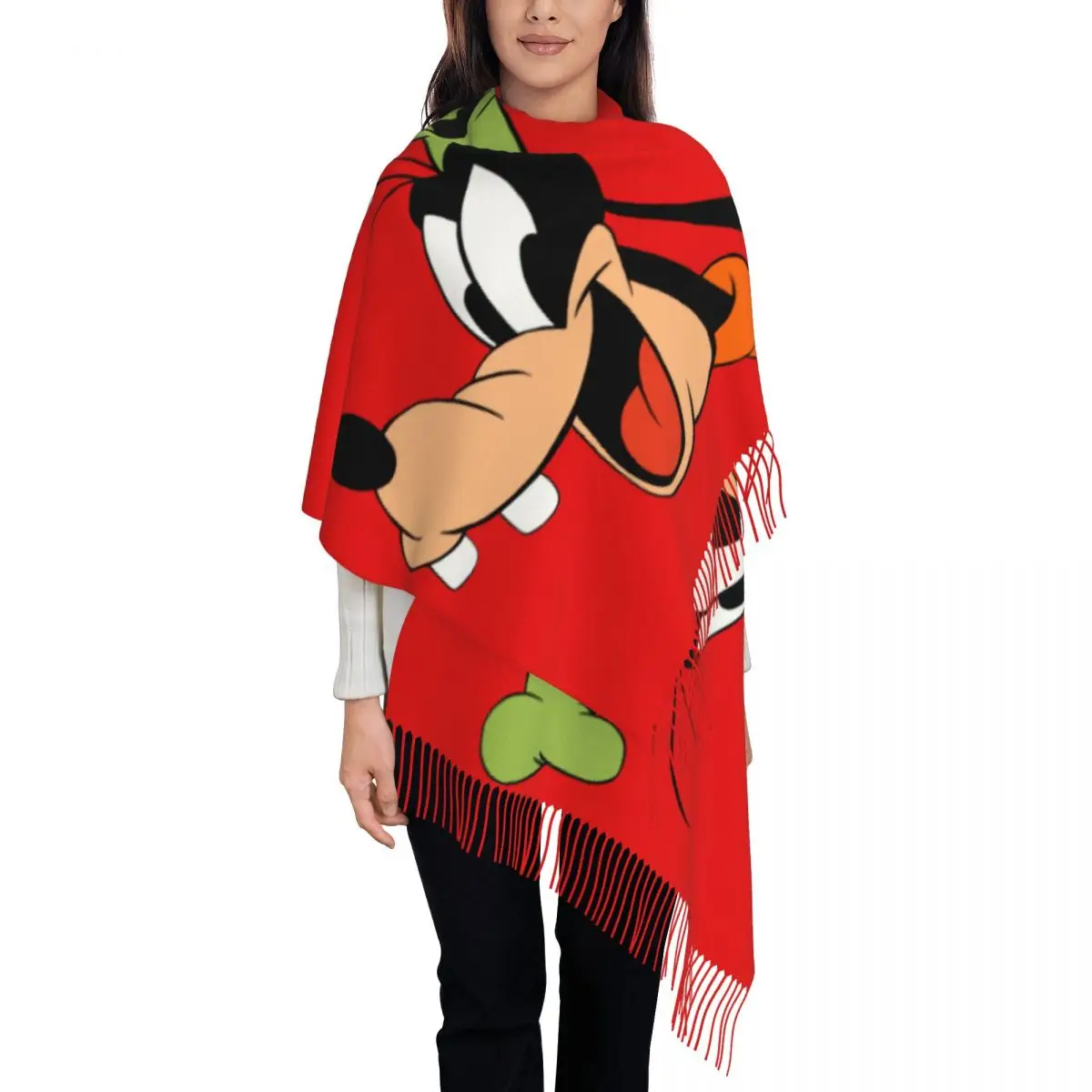 Custom Printed Cute Cartoon Goofy Scarf Men Women Winter Fall Warm Scarves Shawl Wrap
Custom Printed Cute Cartoon Goofy Scarf Men Women Winter Fall Warm Scarves Shawl Wrap